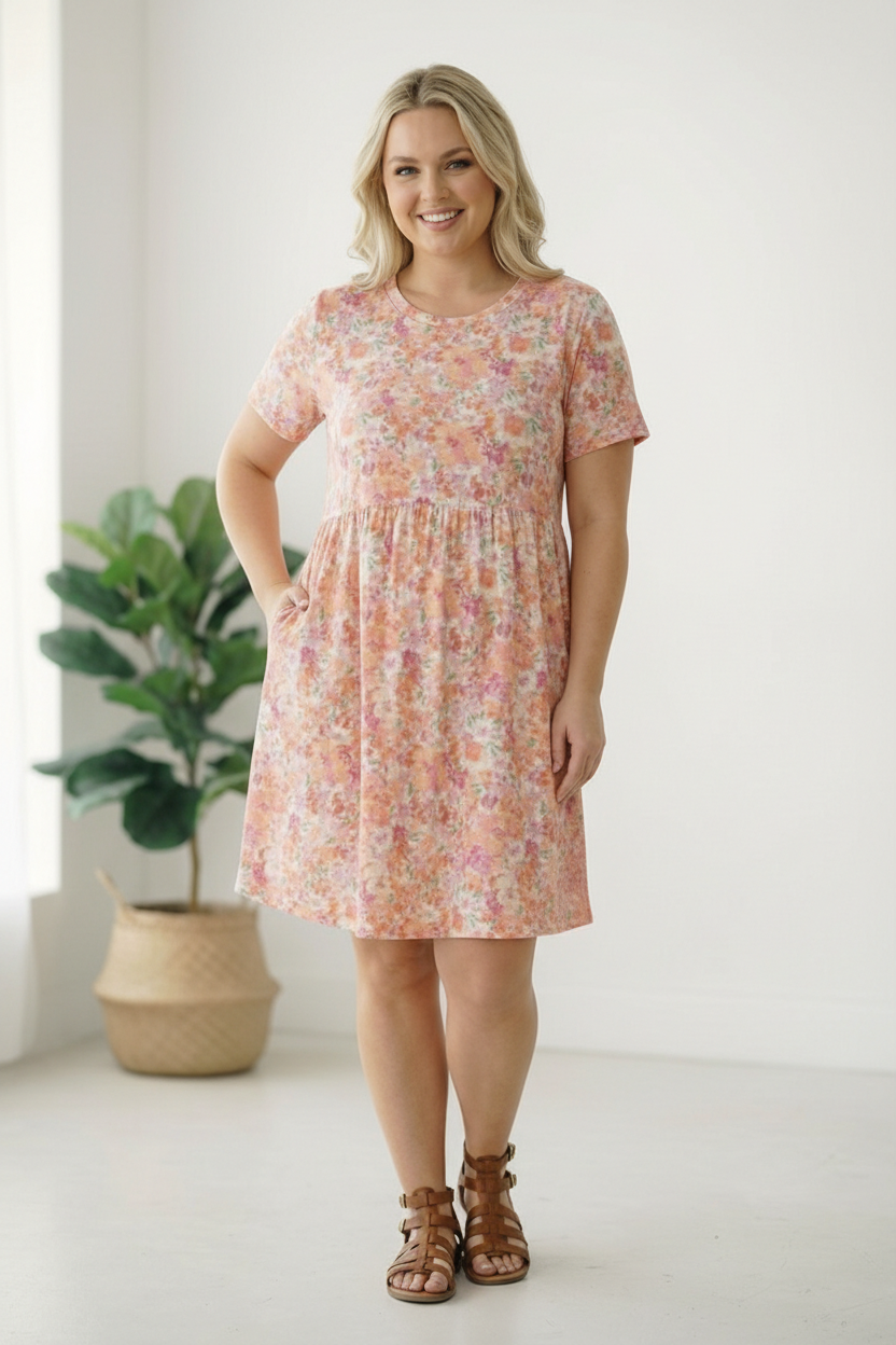 On a Lovely Afternoon Babydoll Dress
