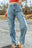 Cool Cargo Style Wide Leg Jeans