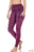 MINERAL WASH WIDE WAISTBAND FULL LENGTH LEGGINGS