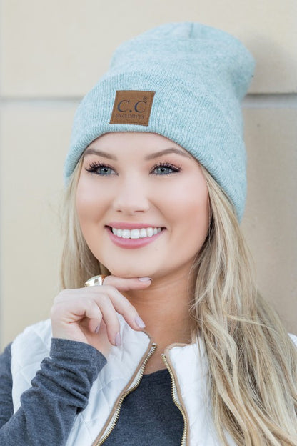 CC  Heathered Boyfriend Beanie