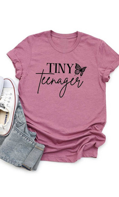Tiny Teenager Kids Graphic Tee