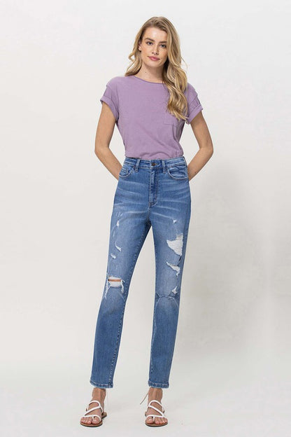 STRETCH MOM JEANS