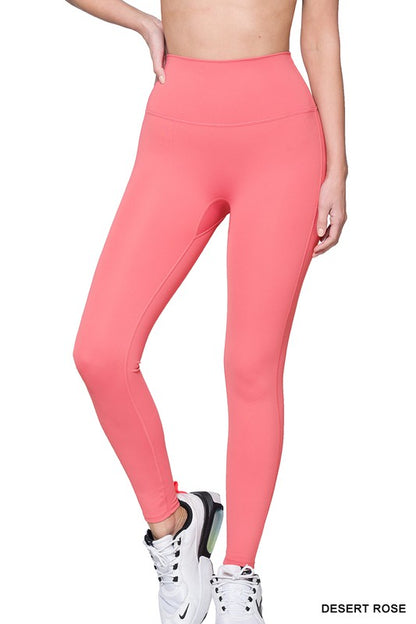 ATHLETIC HIGH WAISTED FULL LENGTH LEGGINGS