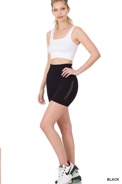 SEAMLESS HIGH WAISTED SHORTS