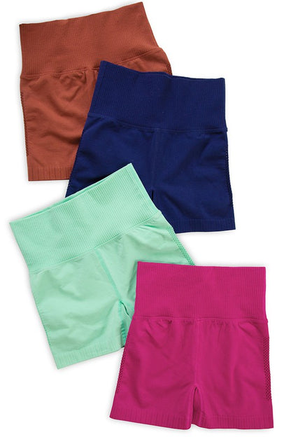 SEAMLESS HIGH WAISTED SHORTS