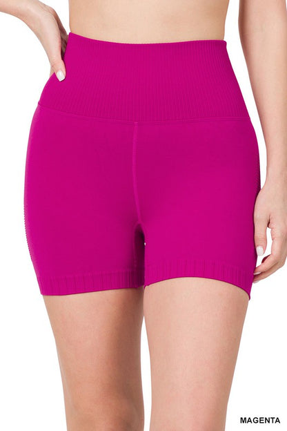 SEAMLESS HIGH WAISTED SHORTS