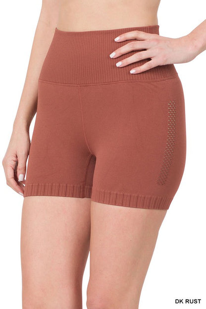 SEAMLESS HIGH WAISTED SHORTS