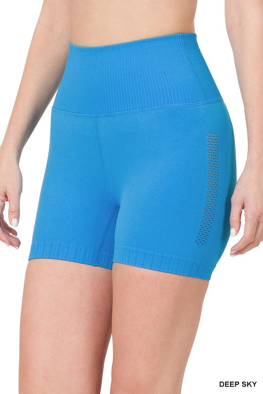 SEAMLESS HIGH WAISTED SHORTS