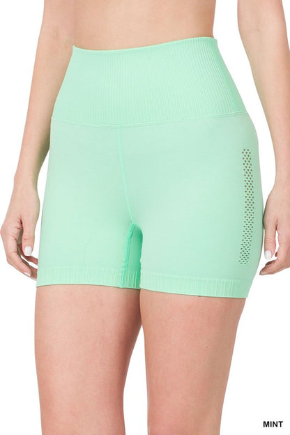 SEAMLESS HIGH WAISTED SHORTS