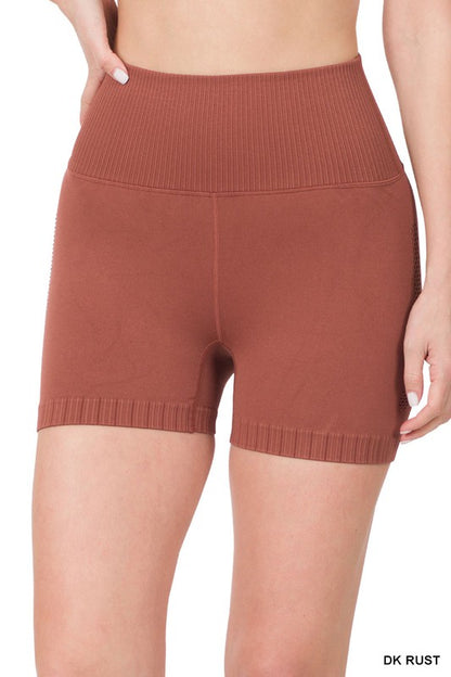 SEAMLESS HIGH WAISTED SHORTS