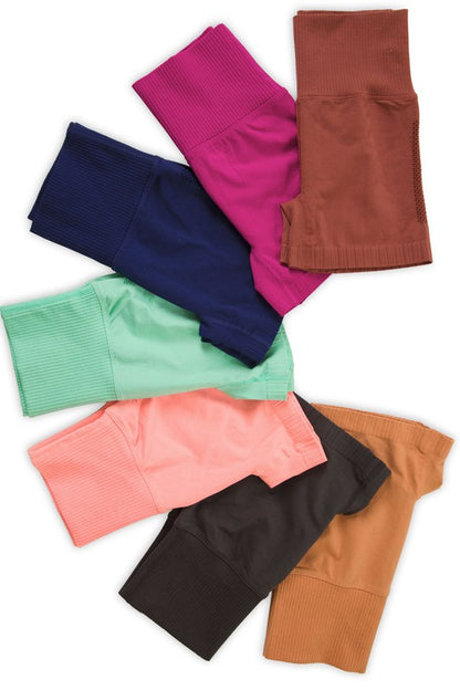 SEAMLESS HIGH WAISTED SHORTS