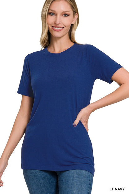 SHORT SLEEVE ROUND NECK TEE