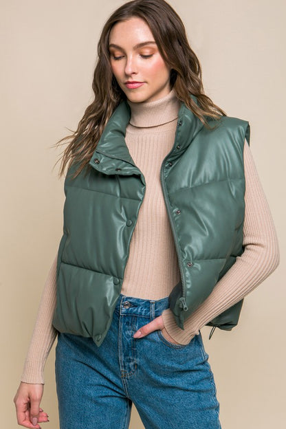 PU Padded Vest