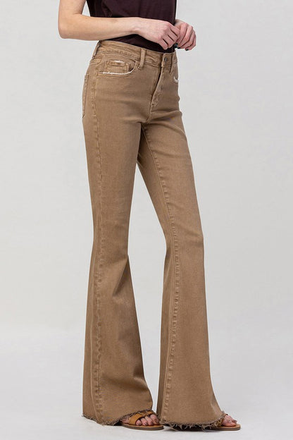 High Rise Super Flare Jeans