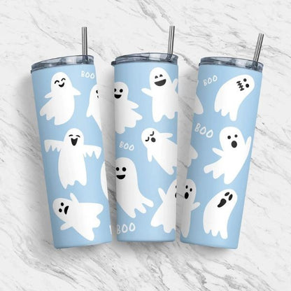 Ghost Halloween Tumbler