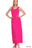 SLEEVESS FLARED SCOOP NECK MAXI DRESS