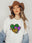 Mardi Gras Heart Crew Neck Tee