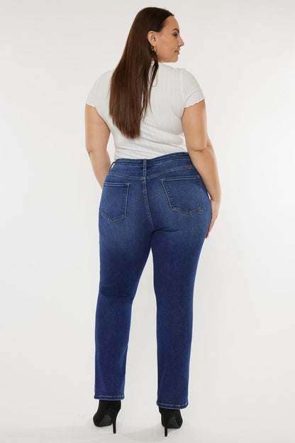 Plus Open Pack Slim Straight Jeans