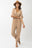 Dolman Sleeve Surplice Jumpsuit