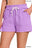 Double Elasticband Drawstring Waist Shorts