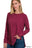 MELAGE BABY WAFFLE LONG SLEEVE TOP