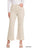 ACID WASHED HIGH WAIST FRAYED HEM BOOTCUT PANTS