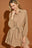 Twisted Belt Shirt Dress