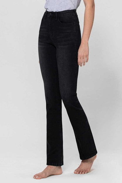 High Rise Slim Bootcut Jean