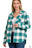 COTTON PLAID SHACKET WITH FRONT POCKET