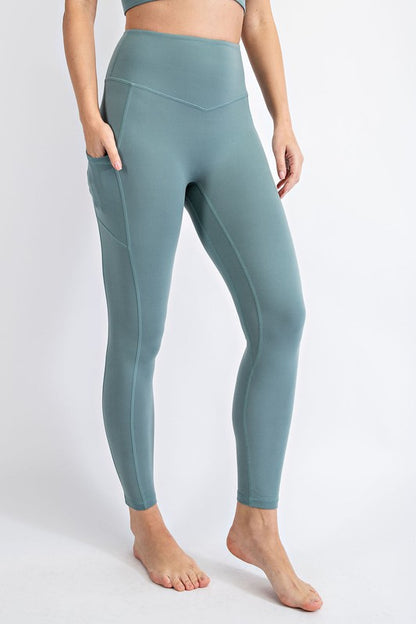 PLUS SIZE SEAMLESS FULL LENGTH LEGGINGS