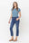 High Rise Crop Slim Straight Jeans