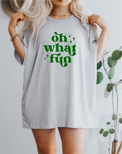 Oh What Fun Graphic Short Sleeve Tee