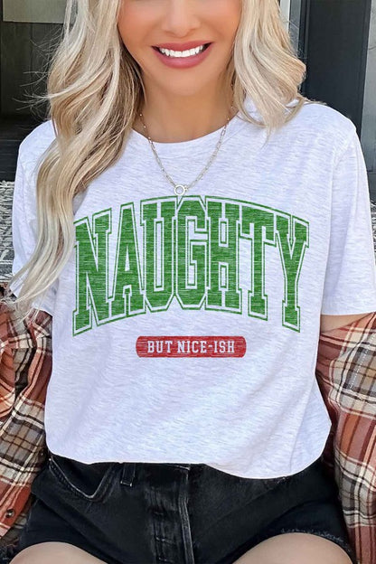 NAUGHTY BUT NICEISH GRAPHIC TEE