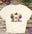 Mardi Gras Wine Glass Crew Neck Graphic Tee