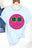 Smile St Patricks Day Glitter Graphic T Shirts