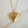 Nostalgic Heart Initial Open Locket Necklace