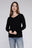 Cotton V-Neck Long Sleeve T-Shirt