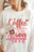 COFFEE IS MY LOVE LANGUAGE Graphic Sweatshirt