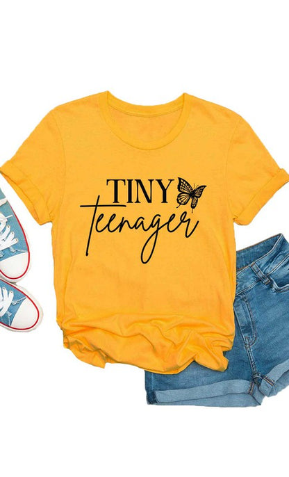Tiny Teenager Kids Graphic Tee