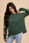 Annie Wear Embroidered Long Sleeve French Terry Top