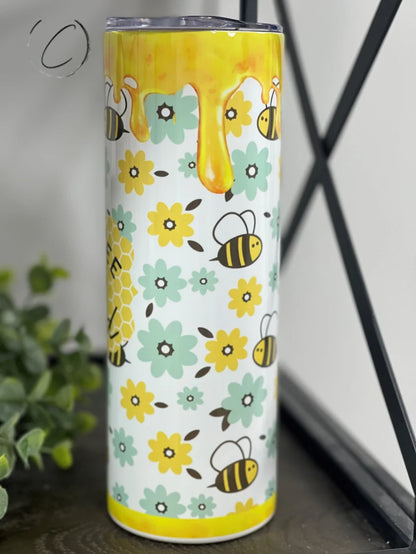 PREORDER: Just Bee Kind Skinny Tumbler