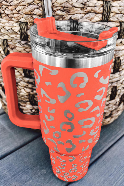 Leopard Spotted 304 Stainless Double Insulated Cup 40oz