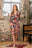 Sew In Love Full Size Printed Surplice Three-Quarter Sleeve Dress