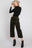 RIBBED VELVET CROP WIDE LEG PANTS PLUS