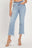 RISEN Full Size High Rise Raw Edge Crop Jeans