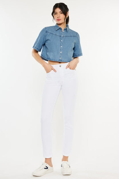 Kancan High Rise Ankle Skinny Jeans