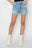 RISEN Distressed Mid-Rise Waist Denim Shorts