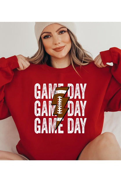 UNISEX FLEECE SWEATSHIRT - Game Day Lightning