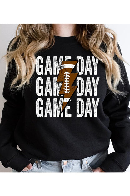 UNISEX FLEECE SWEATSHIRT - Game Day Lightning