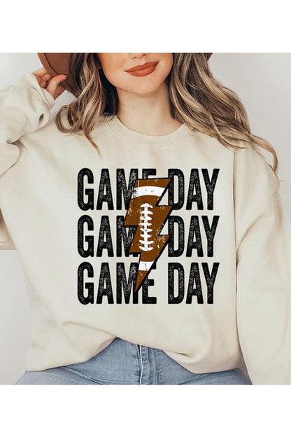 UNISEX FLEECE SWEATSHIRT - Game Day Lightning